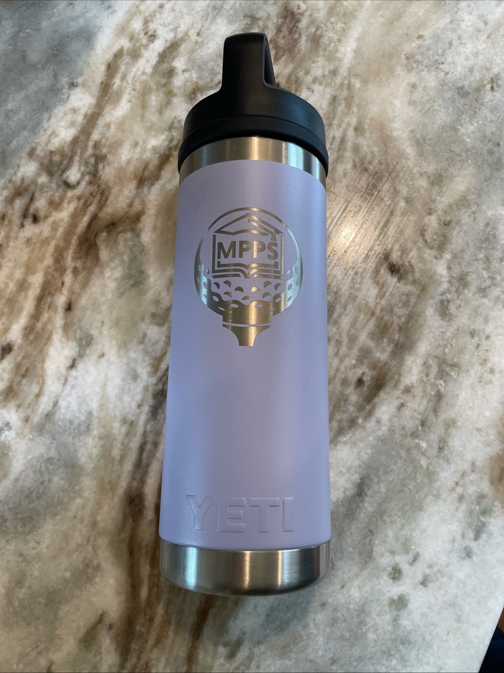 YETI Rambler Water Bottle Chug Cap 18 Oz Cosmic Lilac Brand New